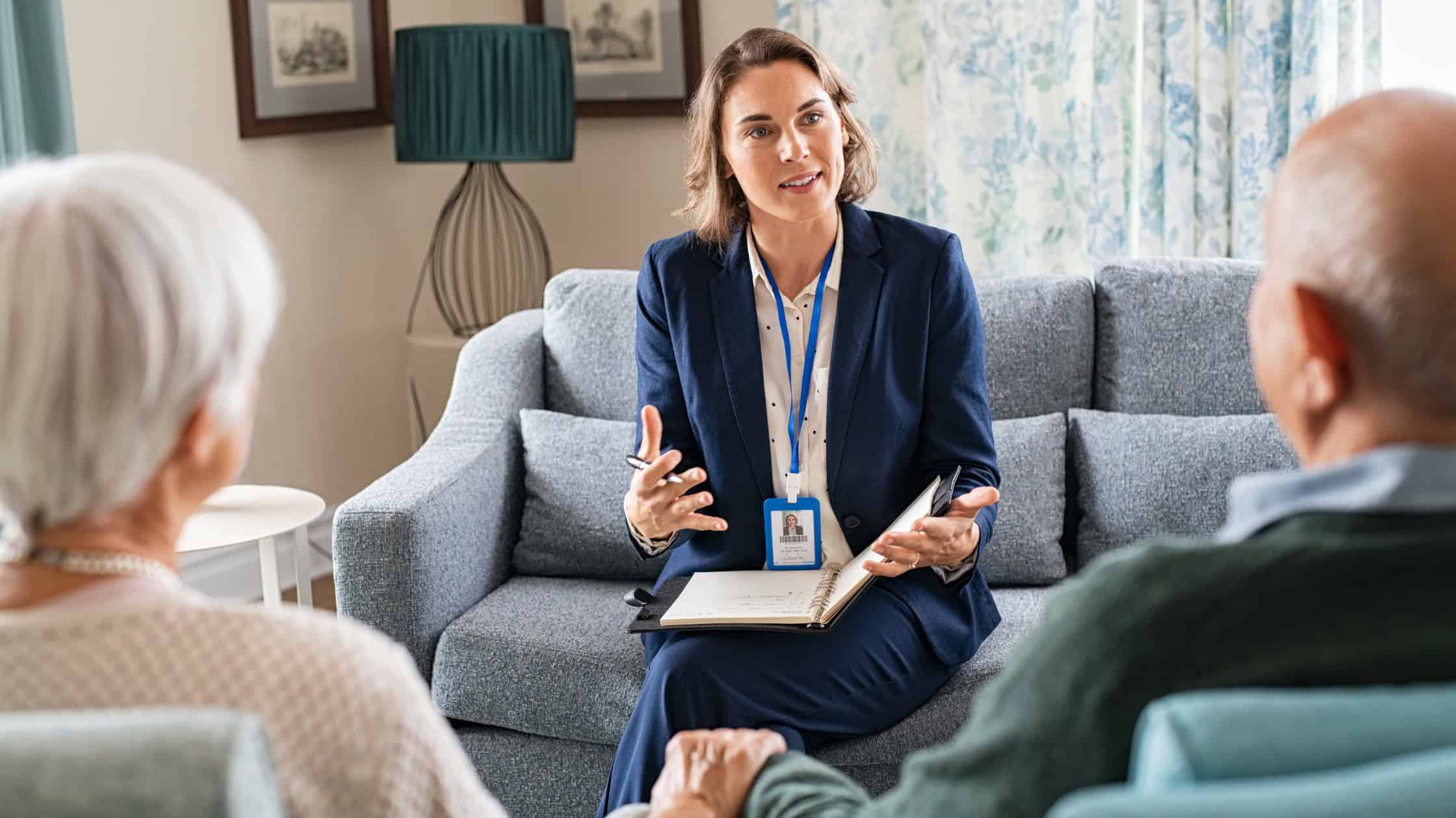 Blog Cover- Two older adults talking to counselor
