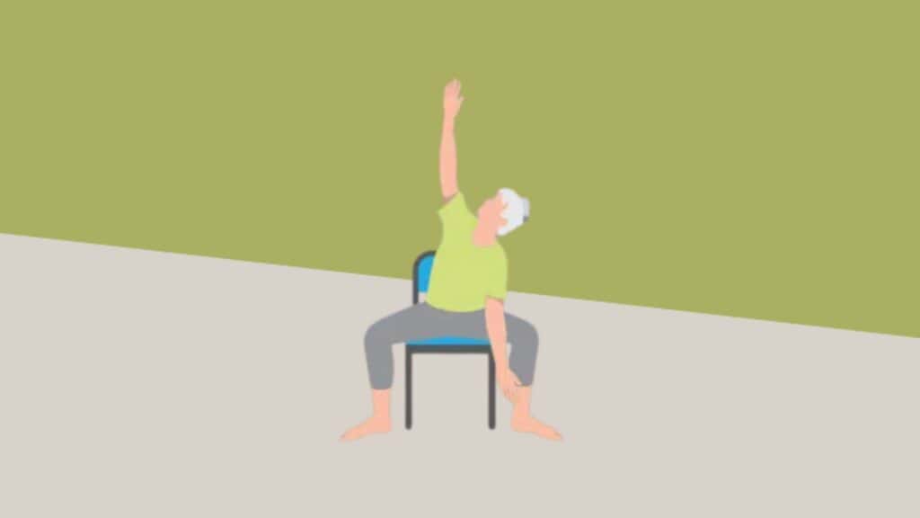 Goddess with a Twist Yoga Pose