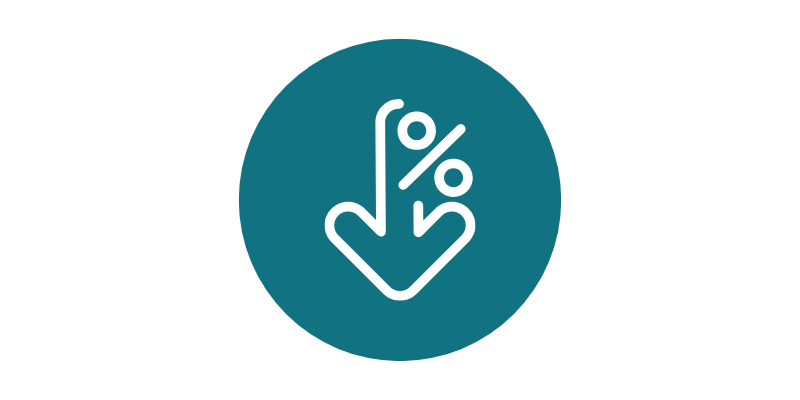 Reduced Hospitalization Icon