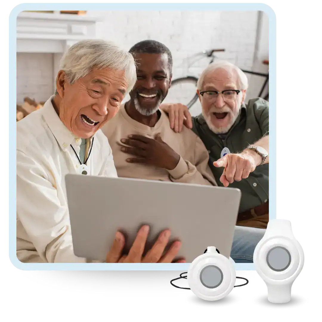 Multiple men wearing Lifeline