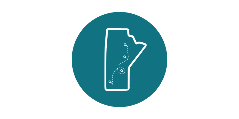 Annual Report icon - Partners across the province